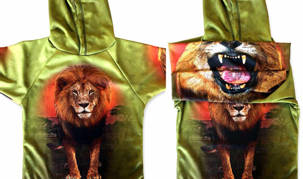 LION JUNGLE KING Sport Shirt by MOUTHMAN®