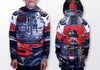 Kids fire engine Mouthman shirt front and back