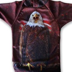 BALD EAGLE USA Hoodie Sport Shirt by MOUTHMAN®