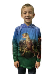 T-REX DINO-MITE Sport Shirt by MOUTHMAN®