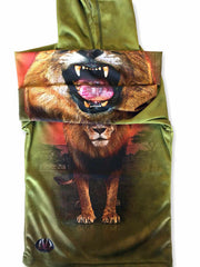 LION JUNGLE KING Sport Shirt by MOUTHMAN®