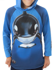 ORCA WHALE Hoodie Sport Shirt by MOUTHMAN®