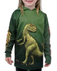 RAPTOR DINO Hoodie Sport Shirt by MOUTHMAN®