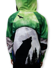 HOWLING WOLF Hoodie Chomp Shirt by MOUTHMAN®