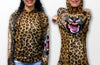 LEOPARD Hoodie Chomp Shirt by MOUTHMAN®