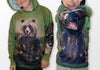 GRIZZLY BEAR Hoodie Chomp Shirt by MOUTHMAN®