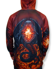 ROARING DRAGON Hoodie Sport Shirt by MOUTHMAN®