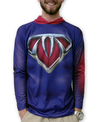 SUPERHERO Hoodie Sport Shirt by MOUTHMAN®