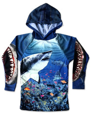 SHARK TANK 3D Hoodie Chomp Shirt by MOUTHMAN®