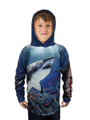 SHARK TANK 3D Hoodie Chomp Shirt by MOUTHMAN®